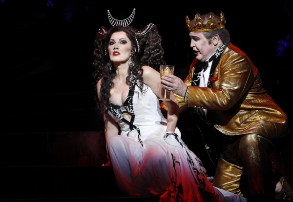 Cheryl Barker as Salome, John Pickering as Herod Opera Australia SALOME