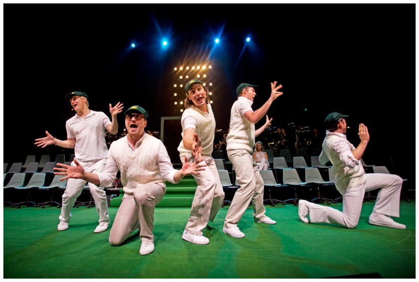Shane Warne the Musical Hamer Hall Melbourne 2013 Male cast