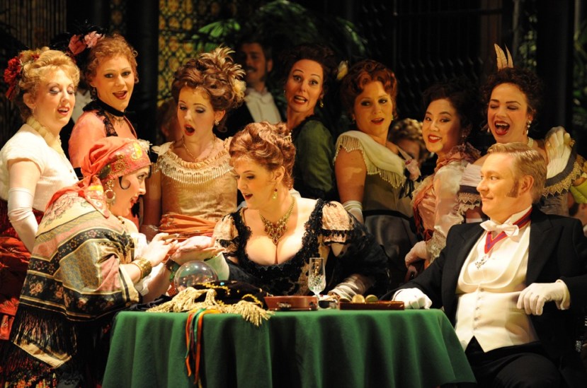 La Traviata Opera Australia gypsy party scene Dominica Matthews