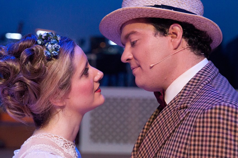 OSMaD The Music Man Laura Slavin as Marian Paroo, James Cutler as Harold Hill