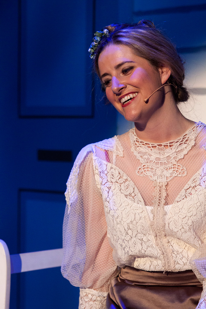 OSMaD The Music Man, Laura Slavin as Marian Paroo