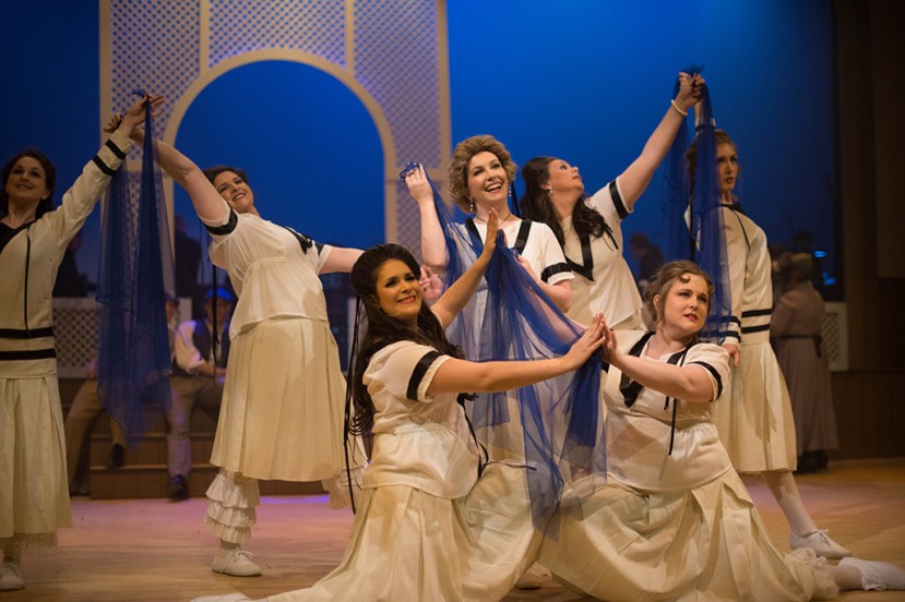 OSMaD The Music Man, Pick-a-little-ladies Grecian Urns