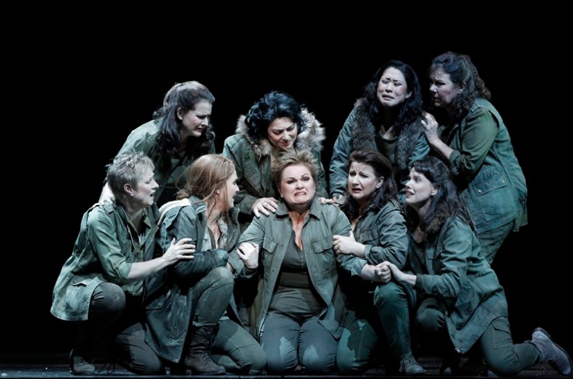 The Melbourne Ring Cycle Opera Australia 2013 Die Walkure Brunnhilde and Valkyries