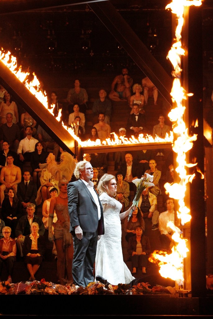 The Melbourne Ring Cycle, Opera Australia 2013 Siegfried, Brunnhilde, fiery finale
