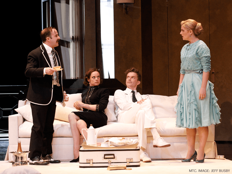 Private Lives MTC 2014 Victor, Amanda, Elyot, Sybil