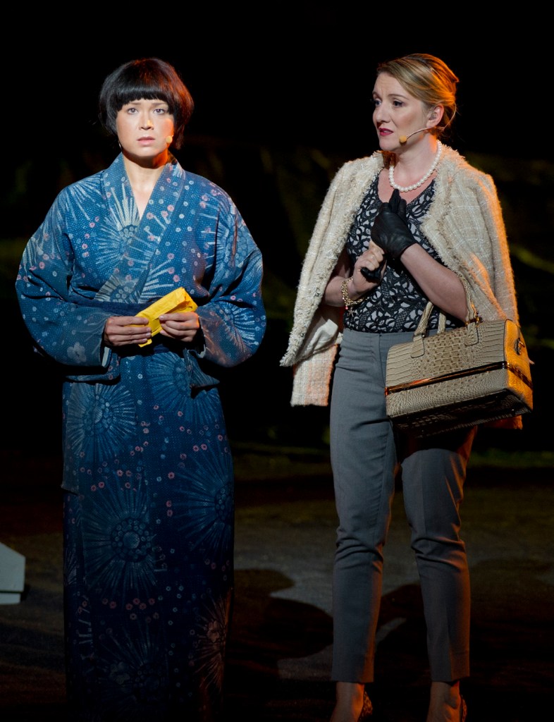 Madama Butterfly, Handa Opera Sydney Harbour 2014, Anna Yun- Suzuki, Celeste Lazarenko- Kate Pinkerston
