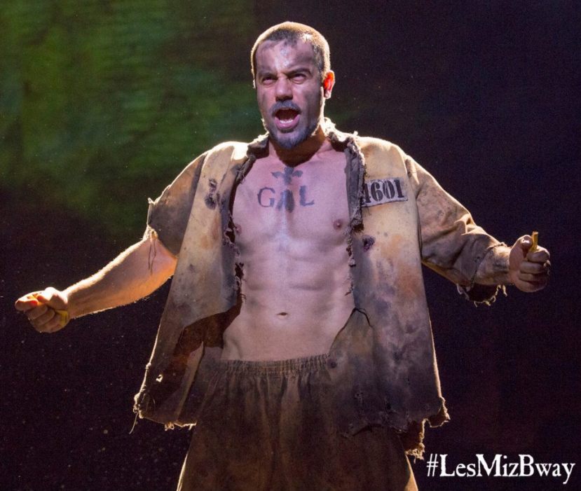 Les Miz 2014 Broadway, Ramin Karimloo as Jean Valjean