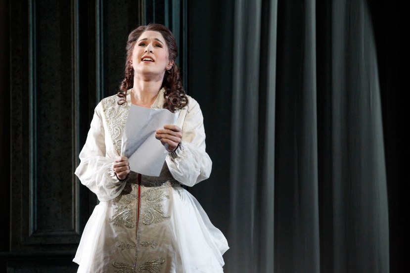Eugene Onegin 2014 Opera Australia, Nicole Car as Tatyana, letter aria