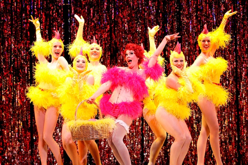 Guys and Dolls 2014 The Production Company, Chelsea Plumley, A Bushell and a Peck