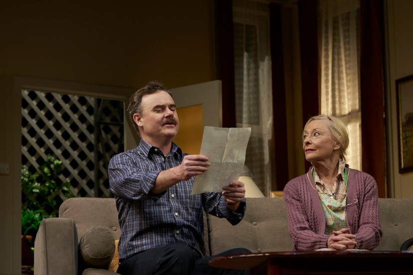 Mother and Son on stage Melbourne, Darren Gilshenan, Noeline Brown