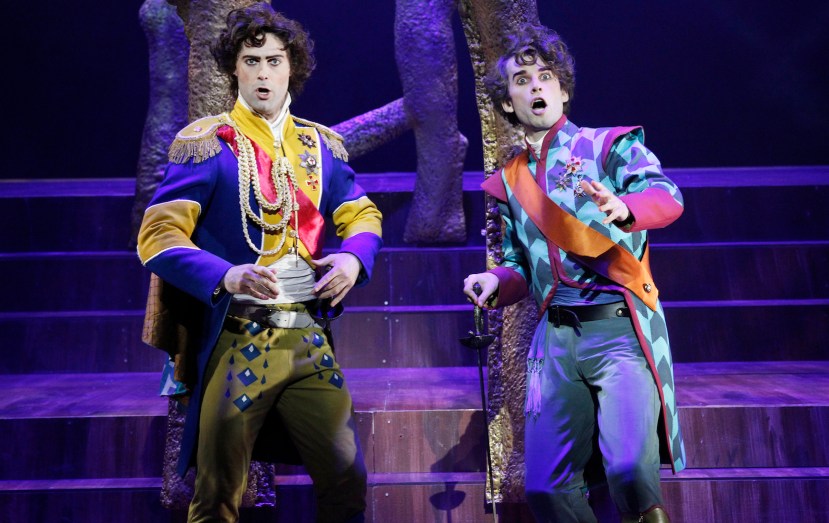 Victorian Opera 2014 Into the Woods Amtthew McFarlane, Jeremy Klleman, Princes, Agony