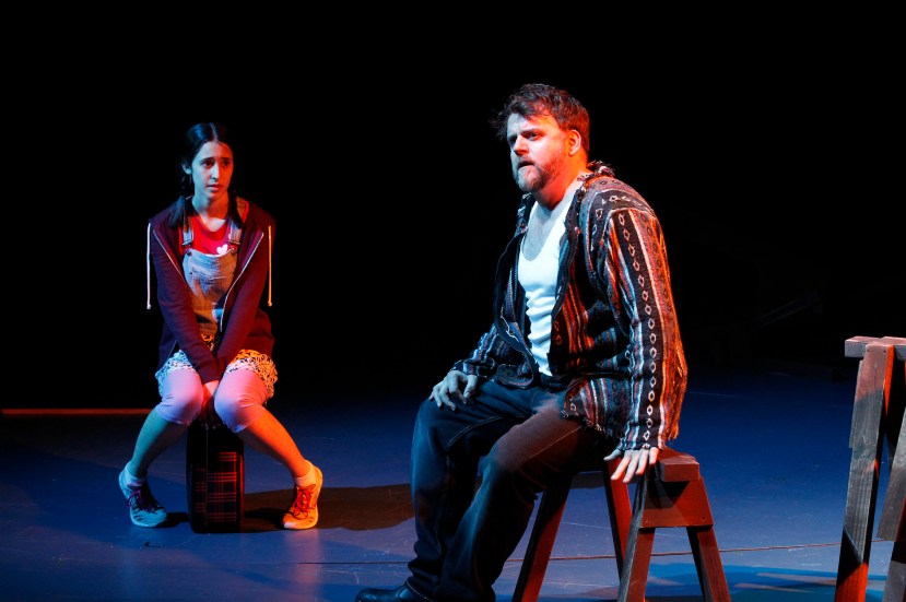 The Riders, Victorian Opera, Malthouse Theatre 2014 Isabela Calderon, David Rogers-Smith