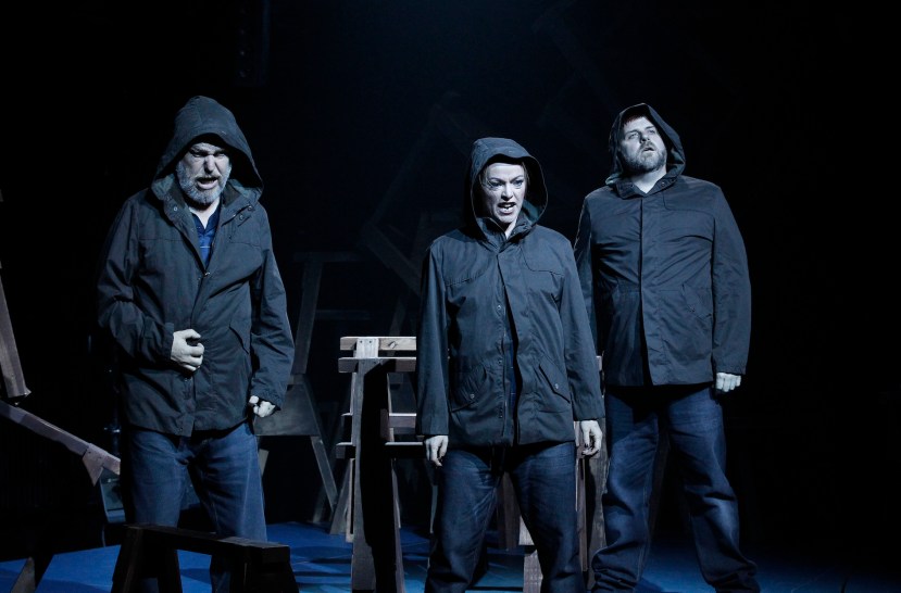 The Riders, Victorian Opera, Malthouse Theatre 2014 Jerzy Kozlowski, Dimity Shepherd, David Rogers-Smith