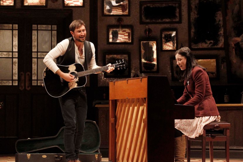 ONCE_musical_2014_Melbourne Tom Parsons, Madeleine Jones