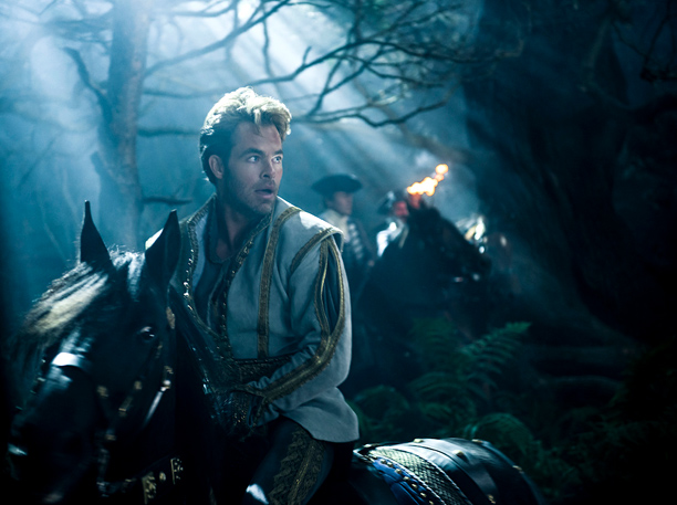Into the Woods movie Chris PIne