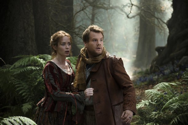 Into the Woods movie James-Corden-Baker-Emily-Blunt-Bakers-Wife