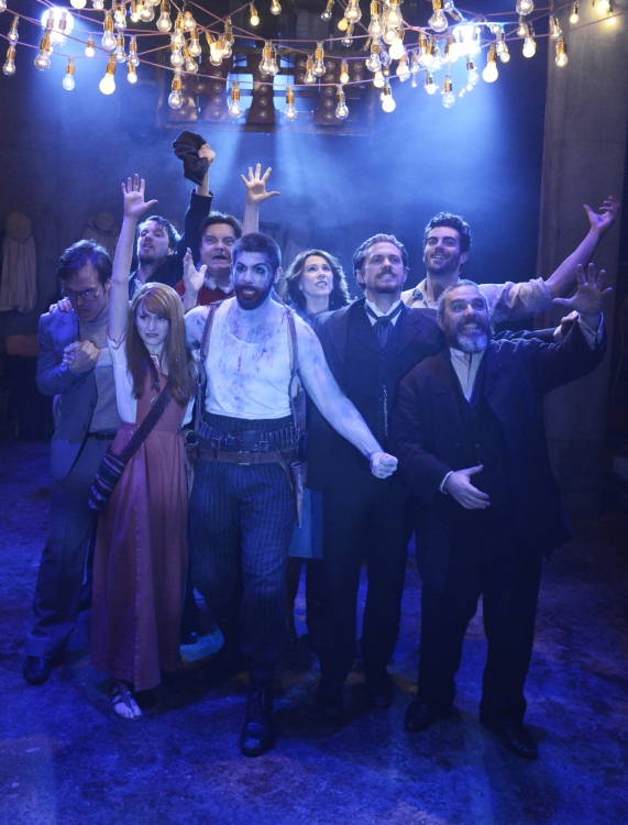 assassins musical, aaron tveit, menier chocolate factory, london