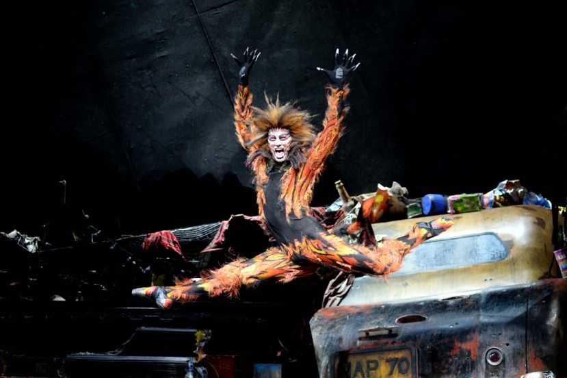 Cats, London Palladium, Cameron Ball as Macavity