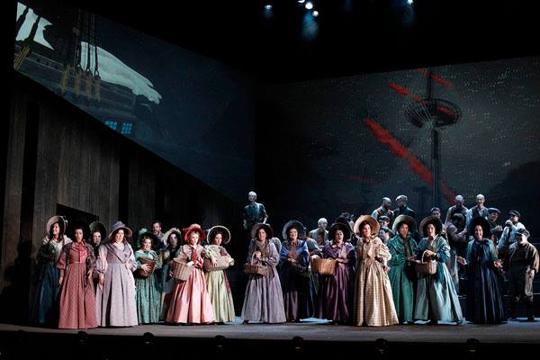 The Flying Dutchman, Victorian Opera ensemble
