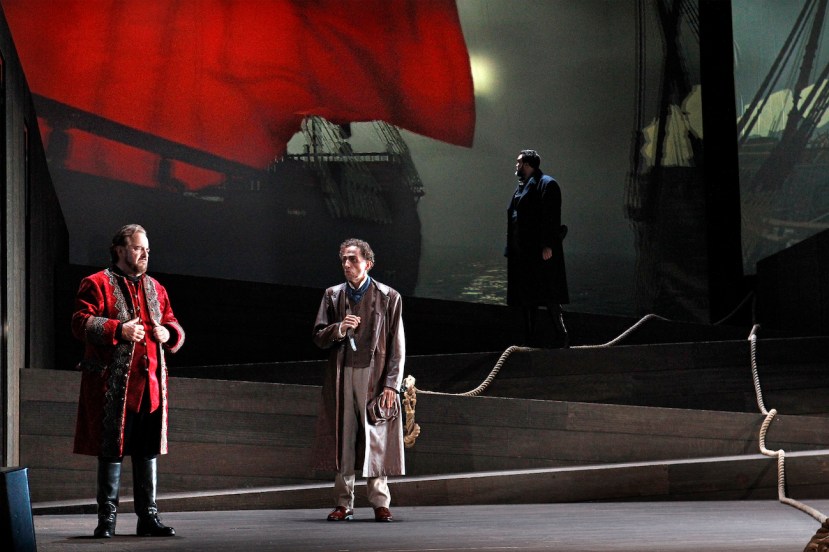 The Flying Dutchman, Victorian Opera, Oskar Hillebrandt, Warwick Fyfe, Carlos E Barcenas