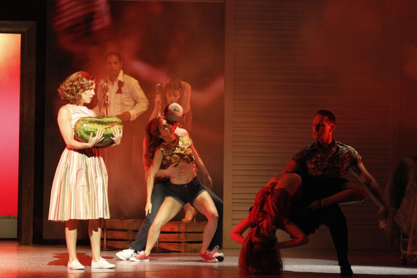 Dirty Dancing musical 2015 Australia, Kirby Burgess (Baby) and Ensemble