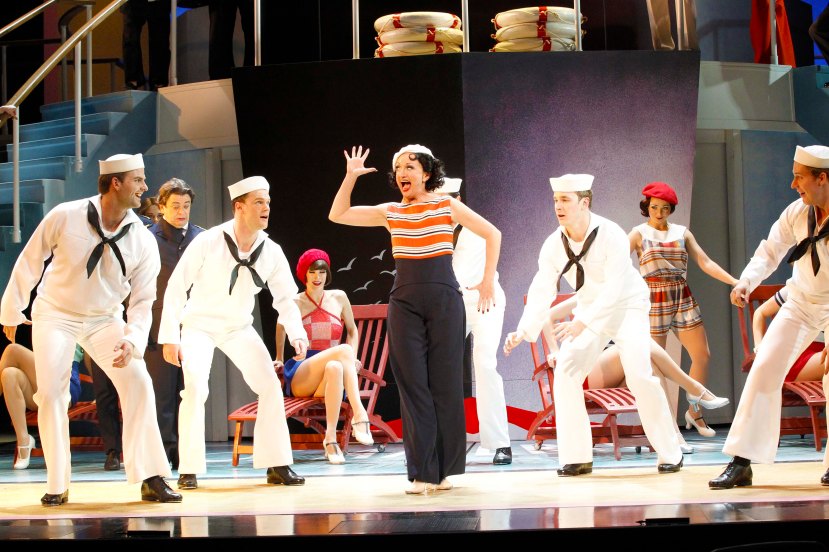 Anything Goes 2015 Caroline O'Connor, tapdancing sailors