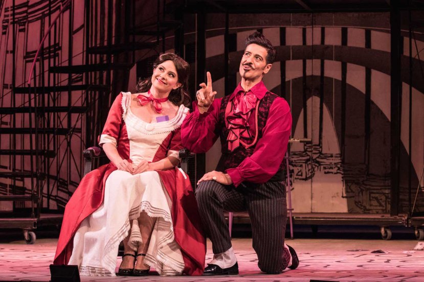 The Barber of Seville 2015 Melbourne Opera, Sally-Anne Russell as Rosina and Phillip Calcagno as Figaro