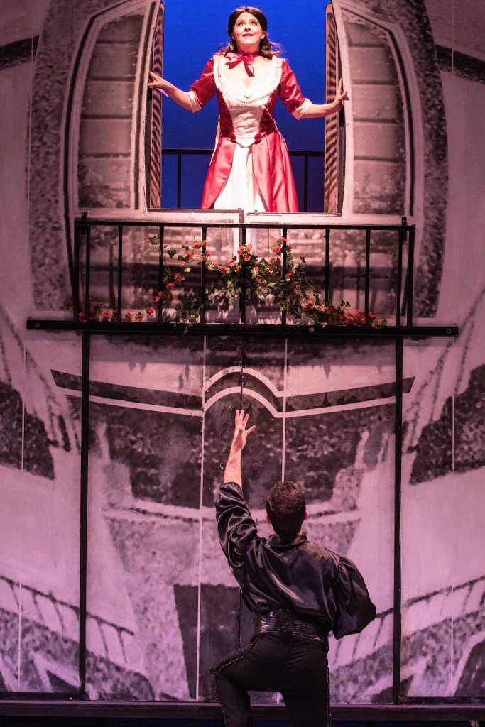 The Barber of Seville 2015 Melbourne Opera, Sally-Anne Russell as Rosina, Brenton Spiteri as Count Almaviva