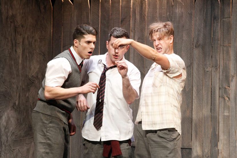 Blood Brothers Melbourne 2015 Josh Piterman, Bobby Fox, Jamie Kristian