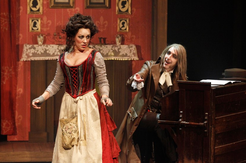 Sweeney Todd 2015 Victorian Opera, Antoinette Halloran, Kanen Breen