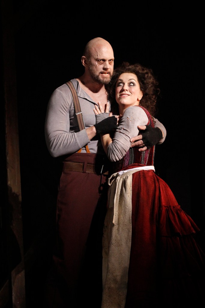 Sweeney Todd 2015 Victorian Opera, Teddy Tahu Rhodes, Antoinette Halloran