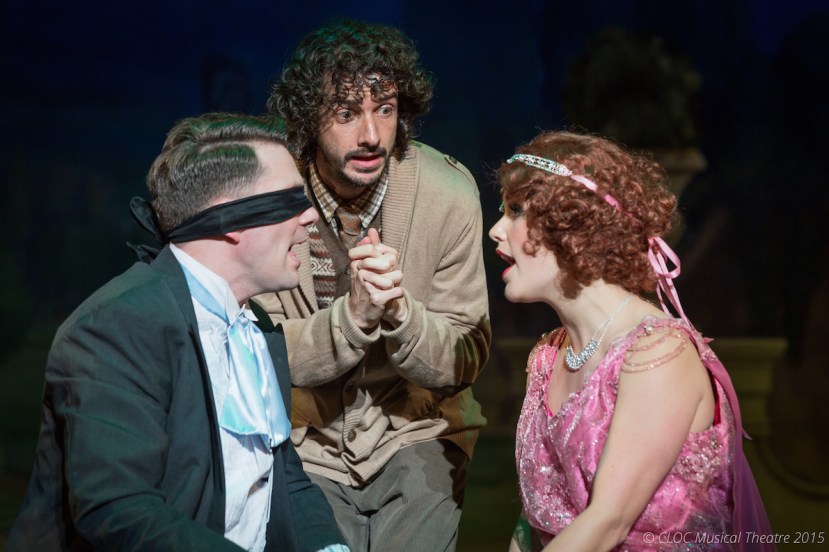 The Drowsy Chaperone 2015 CLOC Musical Theatre, Blair Salmon, Tony Burge, Michelle Hunt