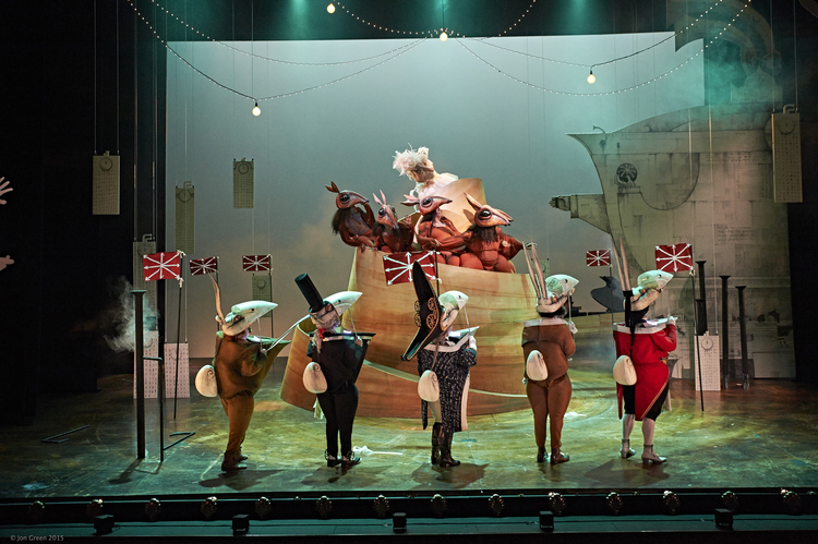 'The Rabbits' Barking Gecko Theatre Company / Opera Australia - 2015 Production - 10th February 2015 / Photography © Jon Green 2015 - All Rights Reserved