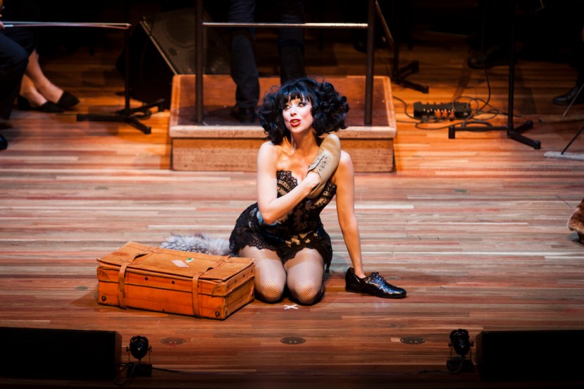 Victorian Opera 2015 Seven Deadly Sins, Meow Meow