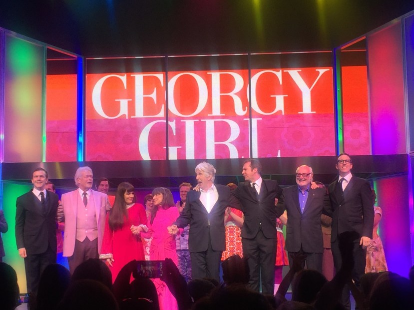 Georgy Girl opening night, cast and The Seekers