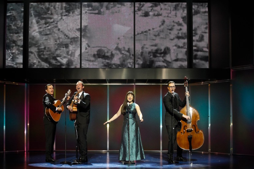 Georgy Girl - The Seekers Musical, Phillip Lowe, Mike McLeish, Pippa Grandison and Glaston Toft as The Seekers
