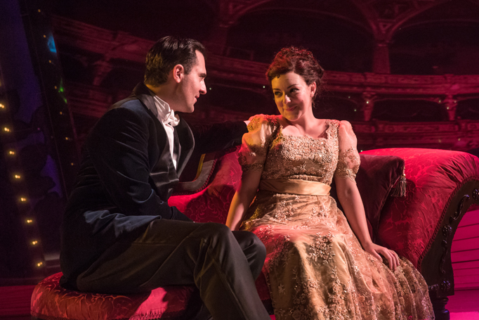 Funny Girl 2016 London, Darius Campbell as Nick Arnstein, Sheridan Smith as Fanny Brice