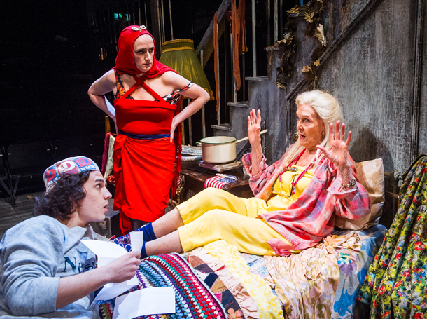 Grey Gardens 2016 Southwark Playhouse, Aaron Sidwell, Jenna Russell, Sheila Hancock,