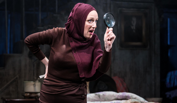 Grey Gardens 2016 Southwark Playhouse, Jenna Russell as Little Edie