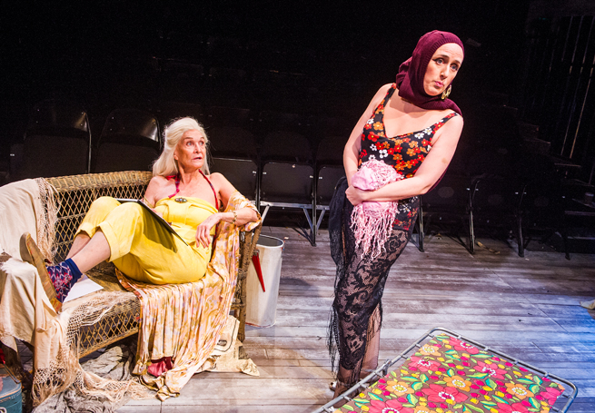 Grey Gardens 2016 Southwark Playhouse, Sheila Hancock, Jenna Russell