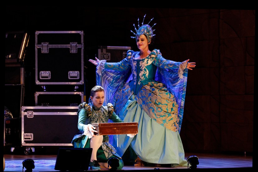 Voyage to the Moon 2016 Victorian Opera, Sally-Anne Russell and Emma Matthews