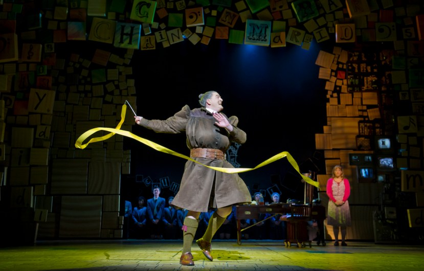 Matilda 2016 Melbourne, James Millar as MISS TRUNCHBULL