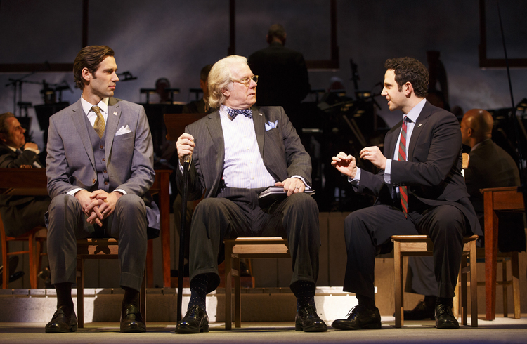 1776, City Center Encores, John Behlmann, John Larroquette, Santino Fontana