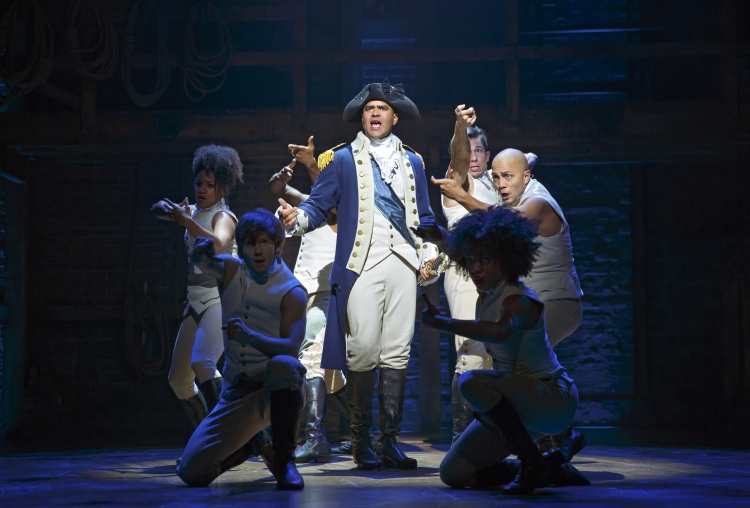 Hamilton, Broadway, Christopher Jackson as George Washington