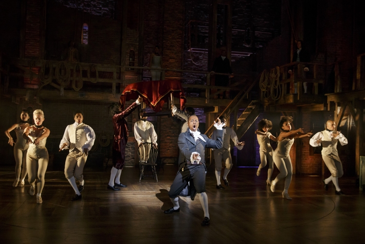Hamilton, Broadway, Leslie Odom, Jr