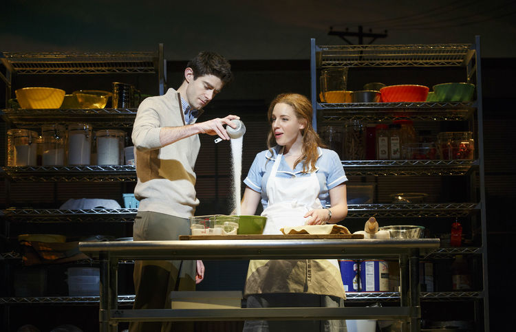 Waitress musical, Broadway, Drew Gehling, Jessie Mueller