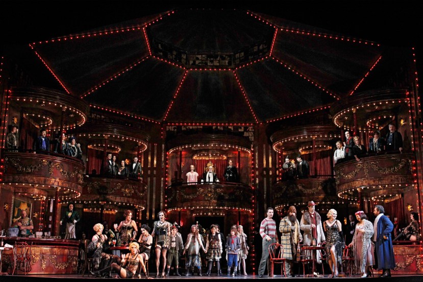 La Boheme 2016 Opera Australia, Cafe Momus