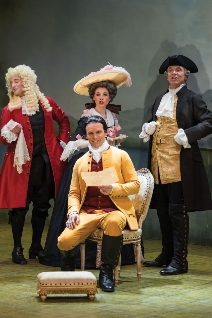 The Marriage of Figaro 2016 Opera Australia, Bradley Cooper, Kristen Leich, Simon Meadows, Steven Gallop