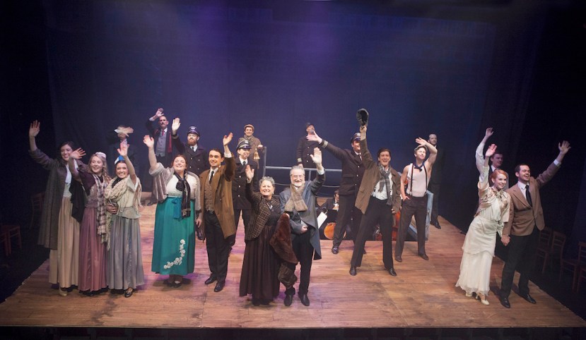 Titanic musical 2016 StageArt, Amanda Stevenson, Barry Mitchell