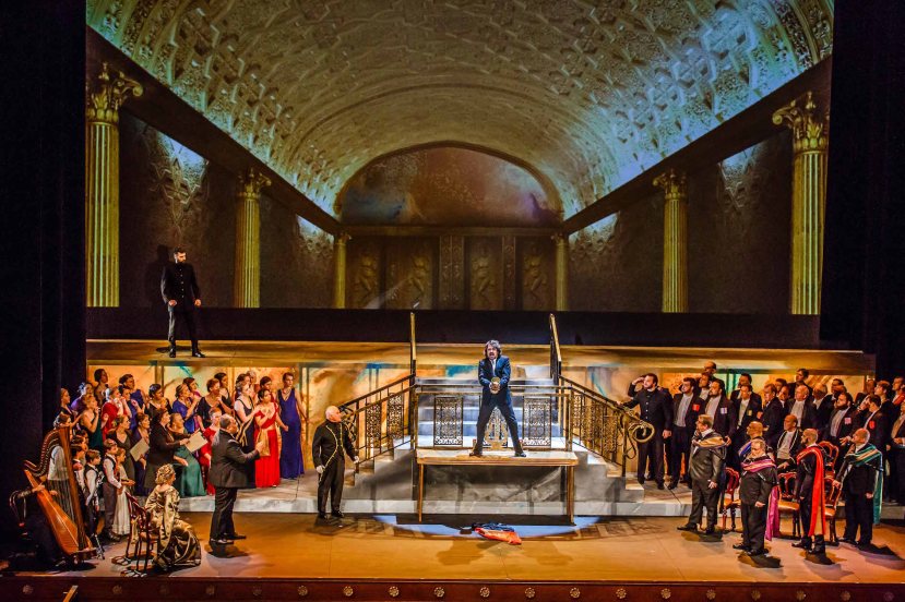 Tannhauser 2016 Melbourne Opera, Golden Hall, chorus, Marius Vlad